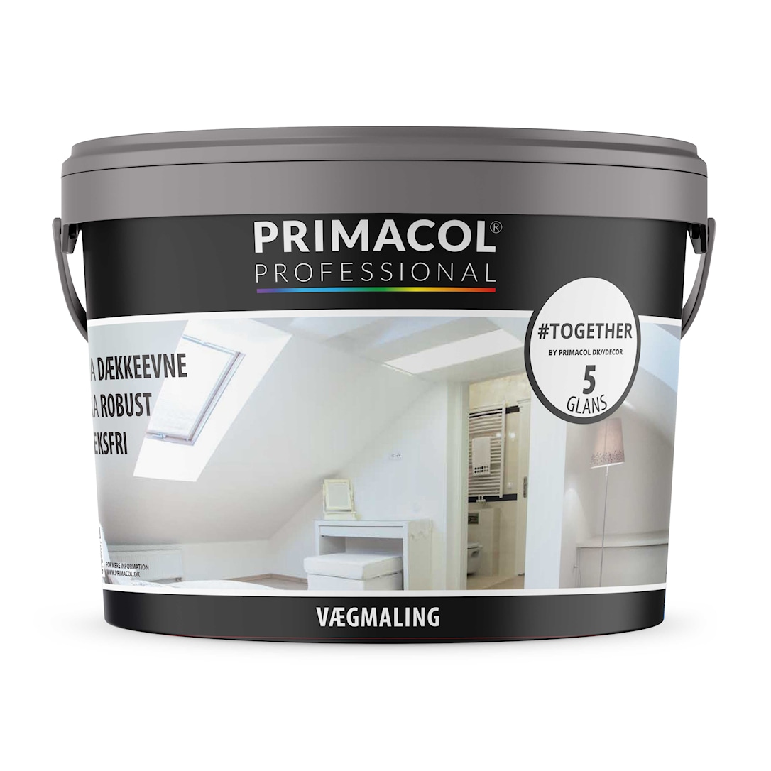 Vægmaling: Together Brun