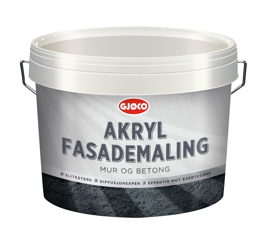 Billede af Facademaling Akryl: 9 l