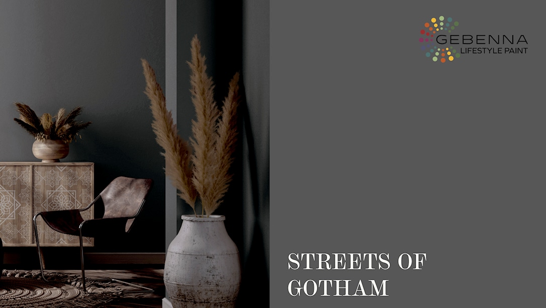 Gebenna Vægmaling: Streets of Gotham Farveprøve
