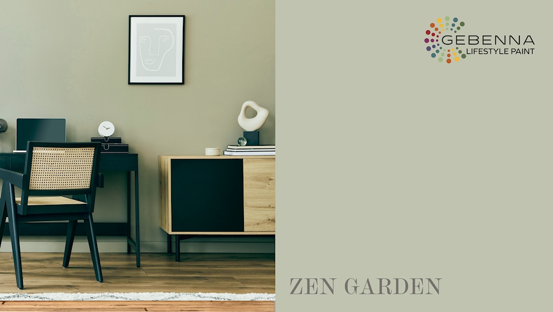 Gebenna Vægmaling: Zen Garden 9 liter