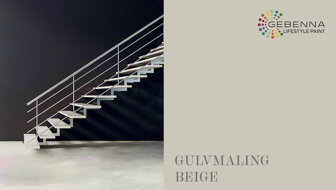 Beige Beton- og gulvmaling