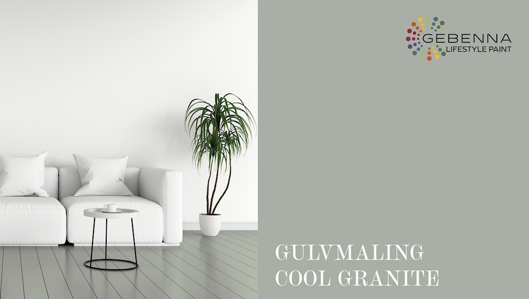#3 - Gjøco Gulvmaling: Cool Granite 9 l