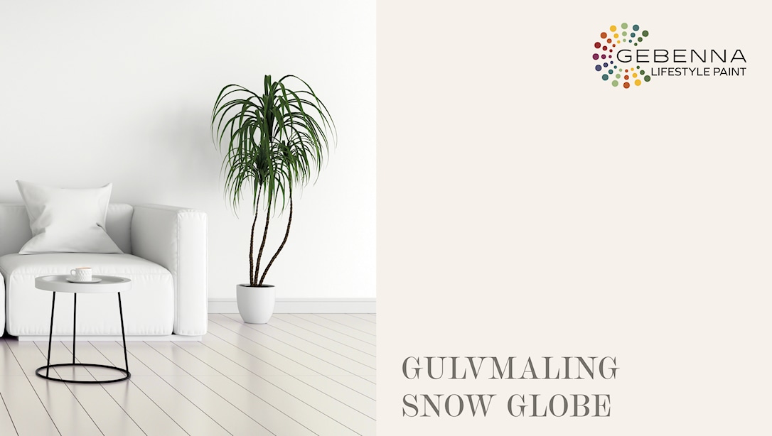 Gjøco Gulvmaling: Snow Globe 2,7 l