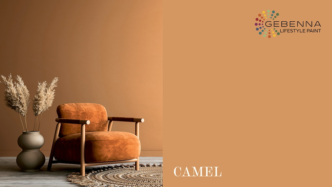 Gebenna Vægmaling: Camel Farveprøve