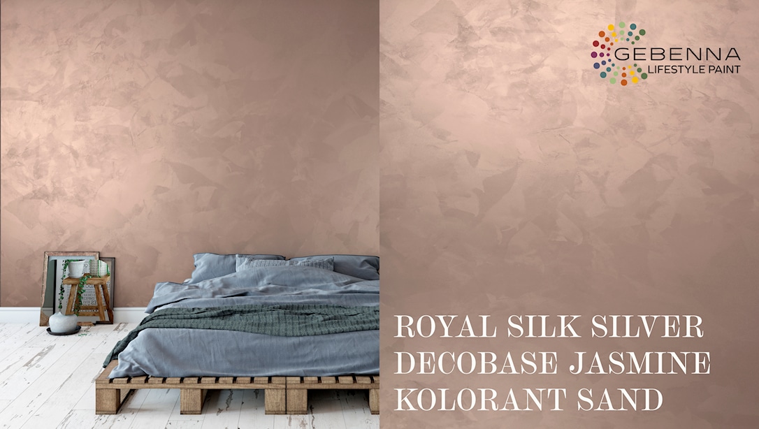 Royal Silk Silverbase + Kolorant: Sand