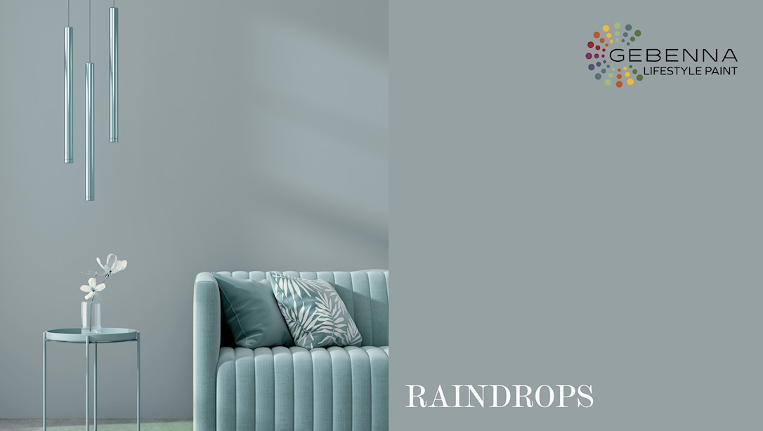 Gebenna Vægmaling: Raindrops 9 liter