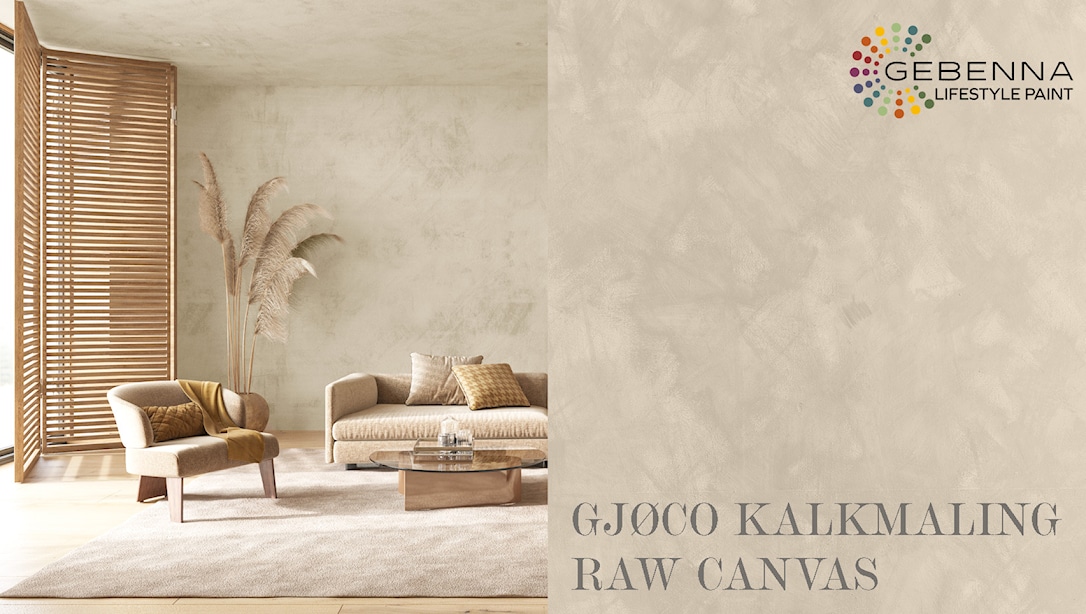 Kalkmaling 10961 Raw Canvas 0,68 l