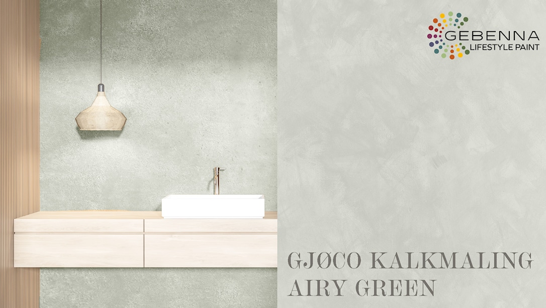 Kalkmaling 7626 Airy Green 0,68 l