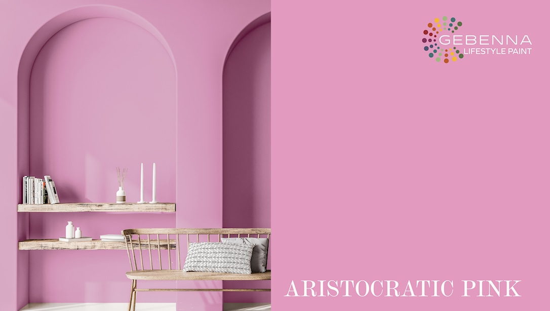 Gebenna Vægmaling: Aristocratic Pink Farveprøve