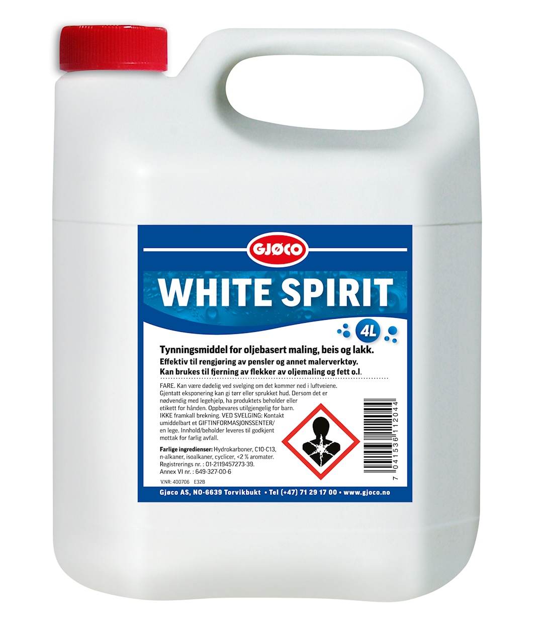 Gjøco White Spirit Fortynder 1 liter