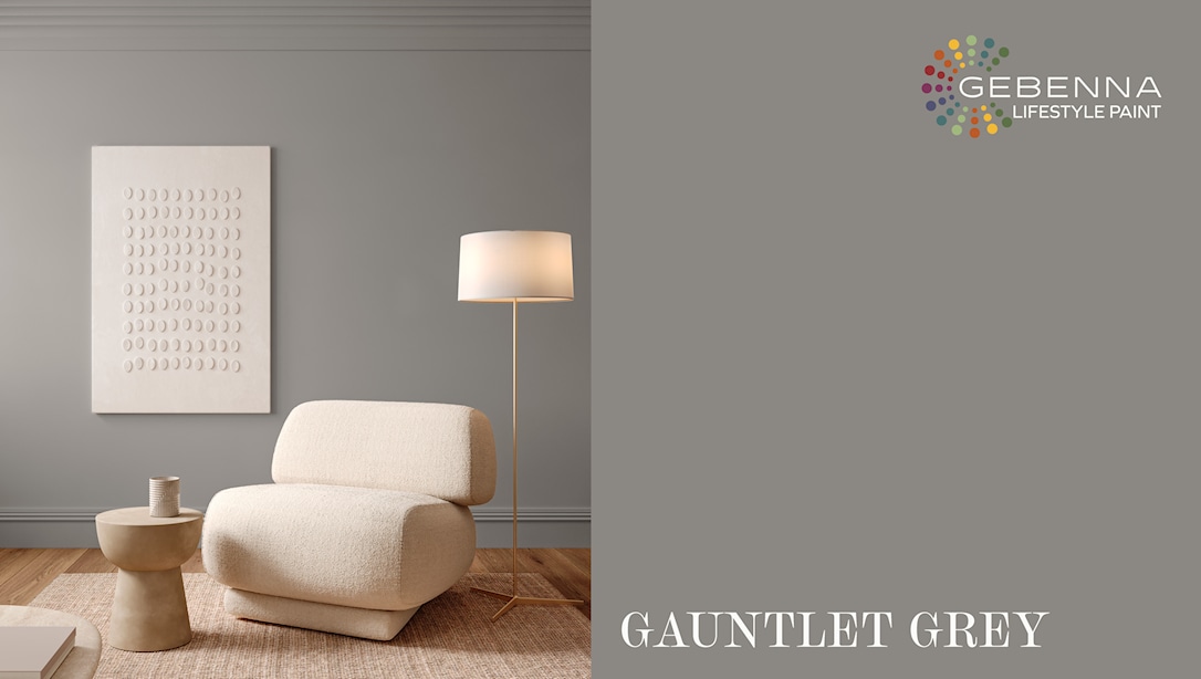 Gebenna Vægmaling: Gauntlet Grey 9 liter