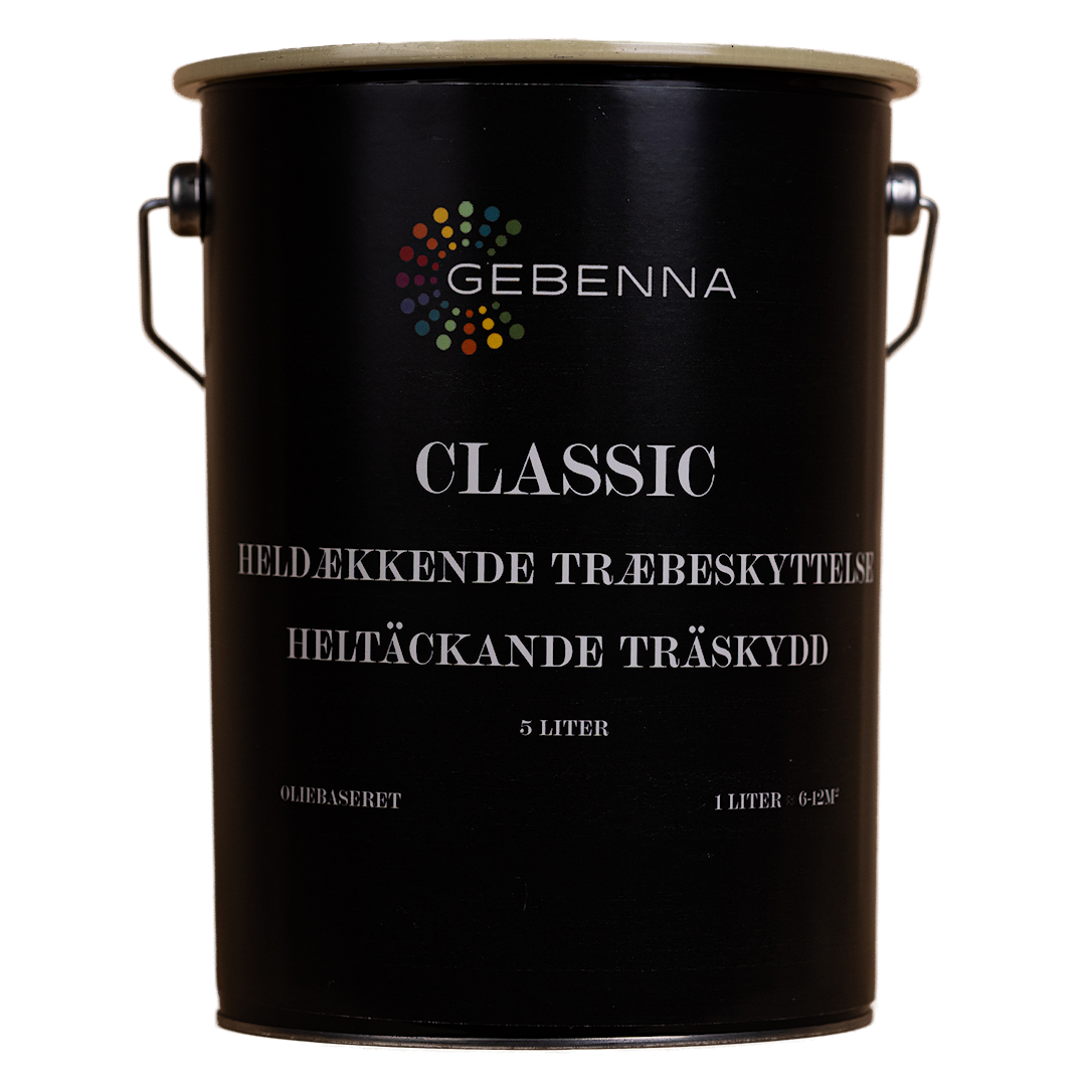 Storkøb: Gebenna Classic Alkyd Træbeskyttelse Grøn Umbra 3 x 5 liter Storkøb: Gebenna Classic Alkyd Træbeskyttelse Grøn Umbra 3 x 5 liter