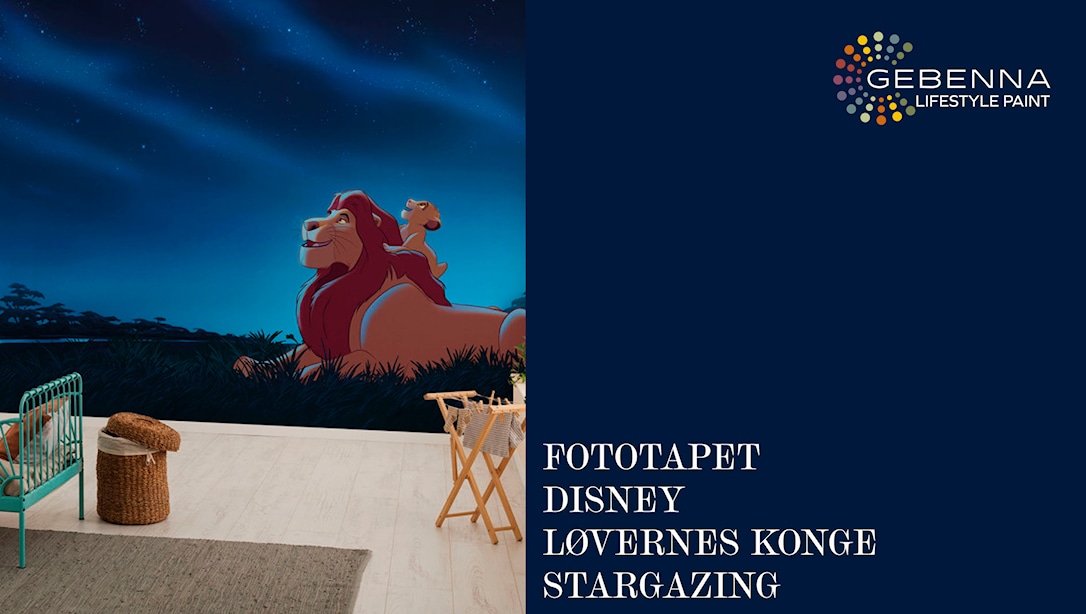 Fototapet: Disney Løvernes Konge ogquot;Stargazingogquot;