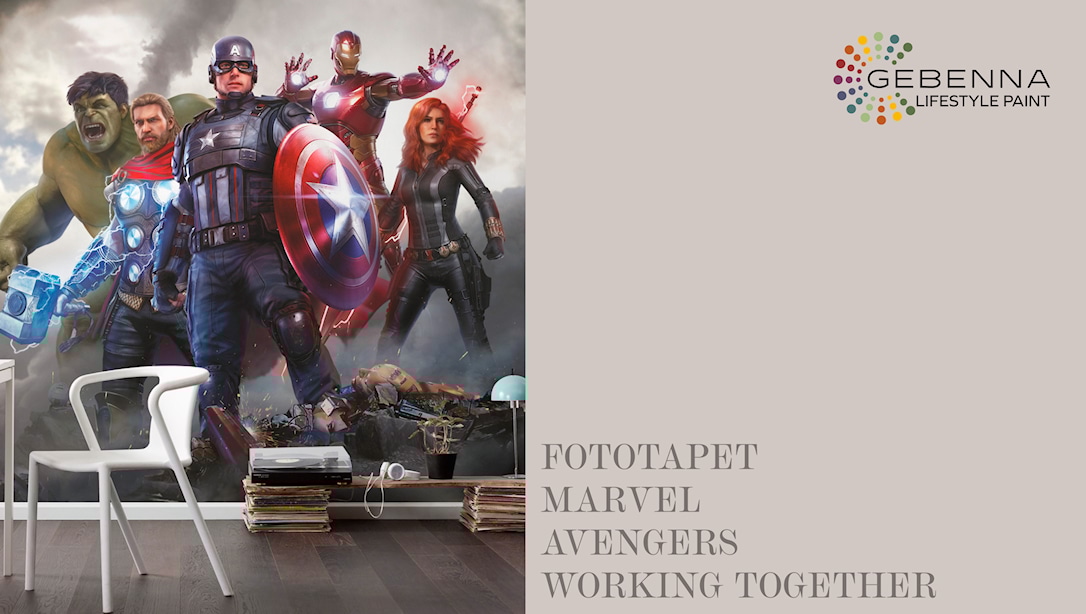 Fototapet: Marvel Avengers ogquot;Working togetherogquot;