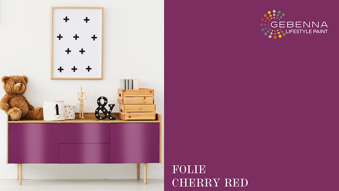 Dekorplast: Cherry Red 45 x 200cm