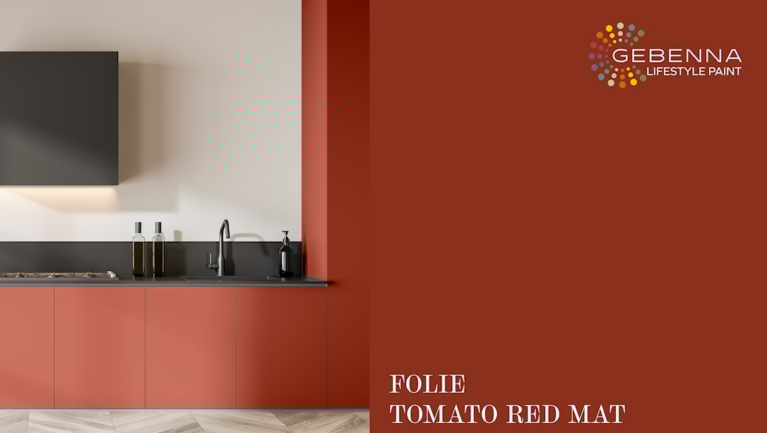 Dekorplast: Tomato Red Mat 45 x 200cm